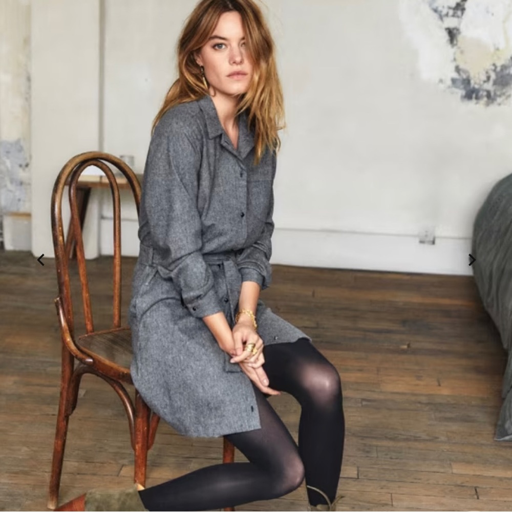 Sezane Grey Camilla Dress, 4 (36) - Picture 2 of 6